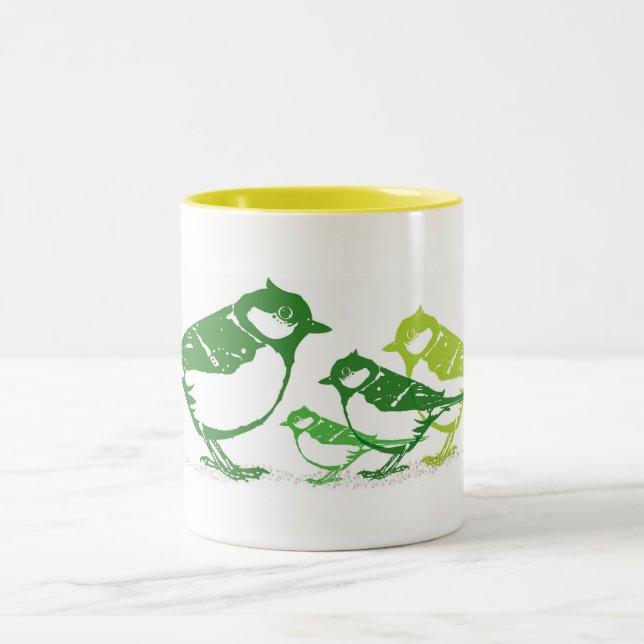 Quatre la tasse d'oiseaux (Centre)