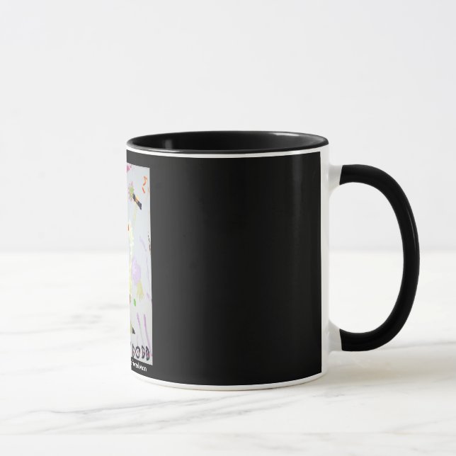 Quatre ont armé la tasse surdimensionnée d'homme (Droite)
