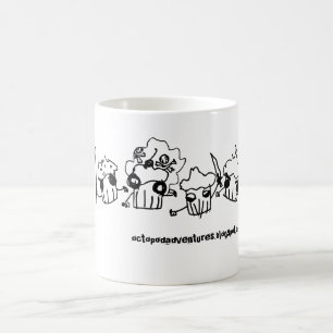Quatre petits gâteaux de la tasse d'apocalypse