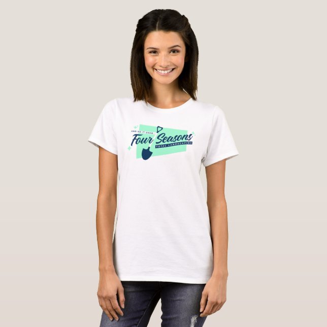 Quatre saisons Total Landscaping Tshirt féminin (Devant entier)