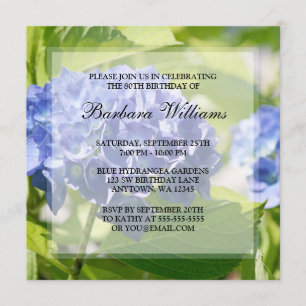 Quatre-vingtième invitations de fête