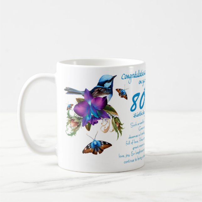 quatre-vingtième Tasse de grand-maman (Gauche)