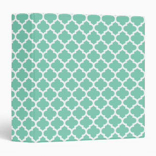 Quatrefoil Lattice Trellis Pattern Any Colour Binder