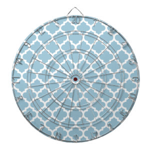 Quatrefoil Lattice Trellis Pattern Any Colour Dartboard