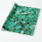 Quatrefoil Moroccan Pattern Green Malachite