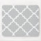 Quatrefoil Mousepad - Grey