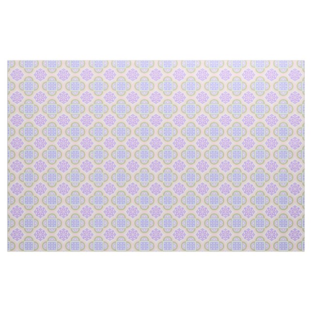 Quatrefoil Pastel Fabric (Yard)