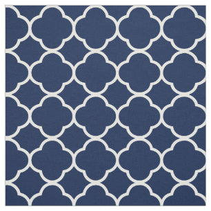 Quatrefoil Pattern Custom Fabric