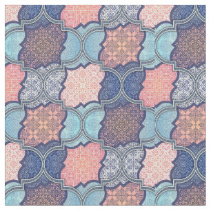 Quatrefoil Pattern Fabric