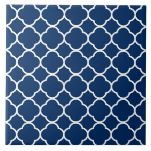 Quatrefoil Pattern Tile