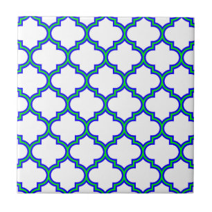 Quatrefoil Pattern Tile