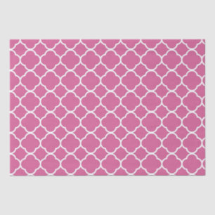 Quatrefoil pattern  tissue paper
