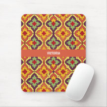 Quatrefoil Retro Custom Pattern