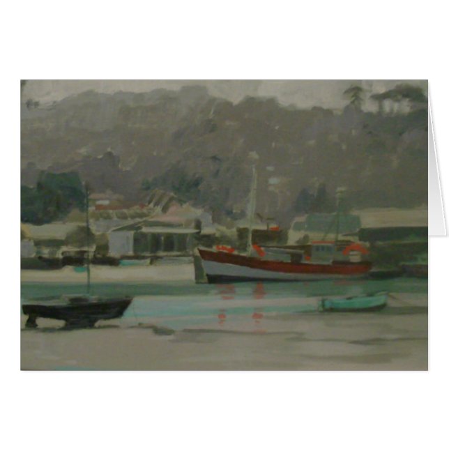 Quay du pêcheur gris de jour (Devant horizontal)