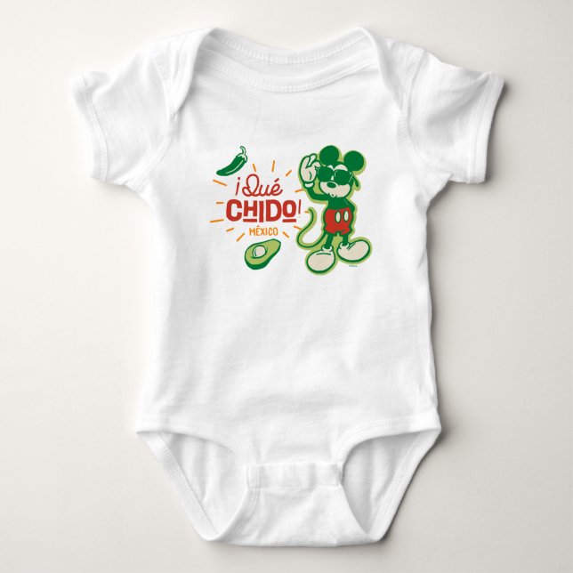 ¡Qué chido! "So Cool" Mickey Mouse Baby Bodysuit (Front)