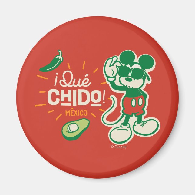 ¡Qué chido! "So Cool" Mickey Mouse Magnet (Front)