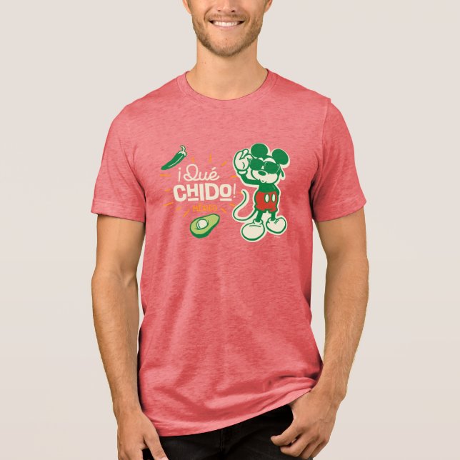 ¡Qué chido! "So Cool" Mickey Mouse Tri-Blend Shirt (Front)