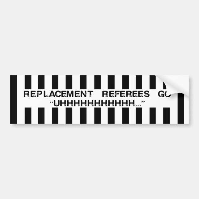 Que disent les arbitres de remplacement Stickers p (Devant)