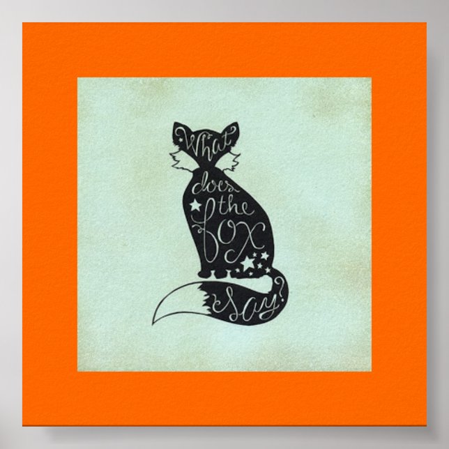 Que dit le Fox Poster (Devant)