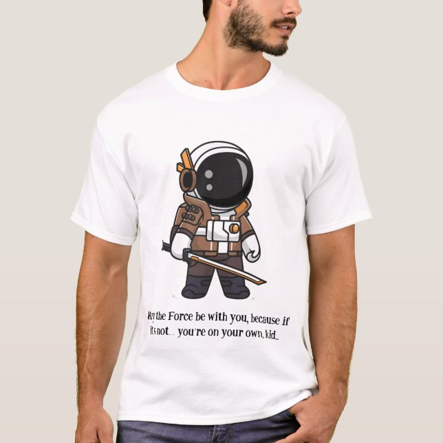 Que La Force Soit Avec Vous - TShirt (Devant)