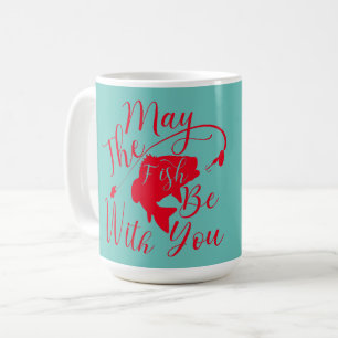 Que Le Poisson Soit Avec Vous Mug PERSONNALISÉ COU
