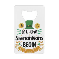 Que les Shenanigans commencent St Patrick's Day