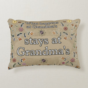Que se passe-t-il au _ Coussin de grand-mère