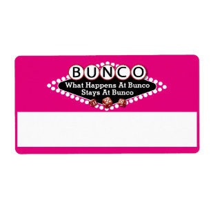 Que Se Passe-T-Il Sur Bunco Name Tags