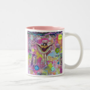 Que Sera Sera Two-Tone Coffee Mug