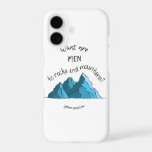 Que sont les hommes comparés aux rochers et aux mo