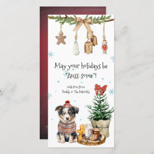 Que vos vacances soient "Auss-some" ! Carte de Noë