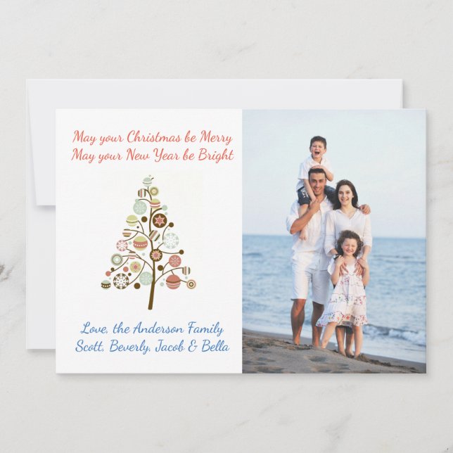Que votre Noël soit Joyeux - Photo Carte de Noël (Devant)