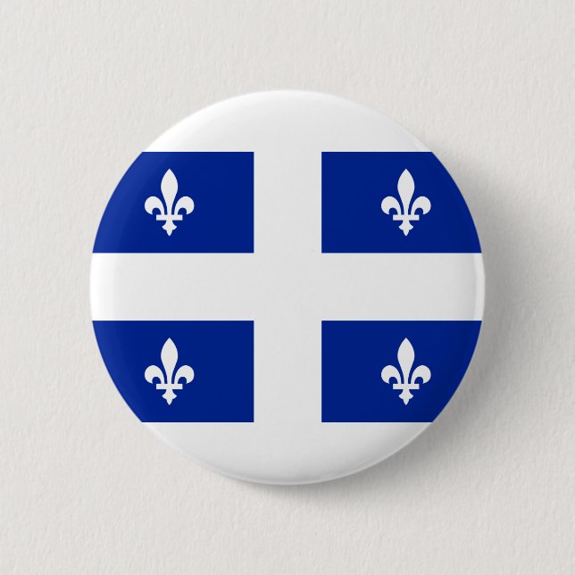 quebec 2 inch round button (Front)