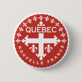 Québec 2 Inch Round Button