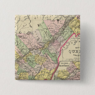 Quebec 2 Inch Square Button