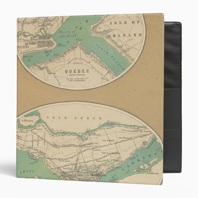 Quebec and its Environments Binder (Front/Inside)