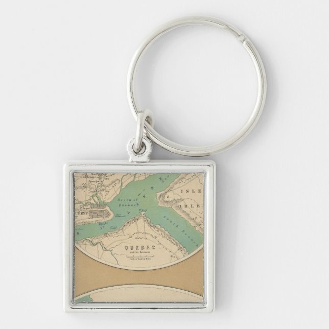 Quebec and its Environments Keychain (Front)