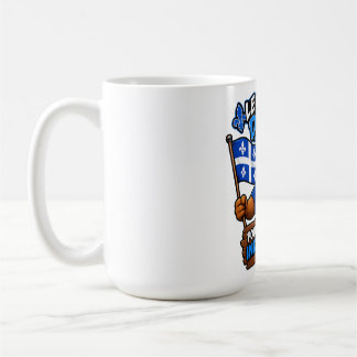 Quebec Beaver - Independent Quebec - Political Hum Coffee Mug