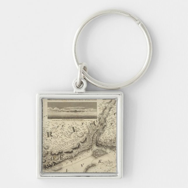 Quebec, Canada 2 Keychain (Front)