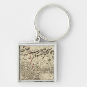 Quebec, Canada 4 Keychain