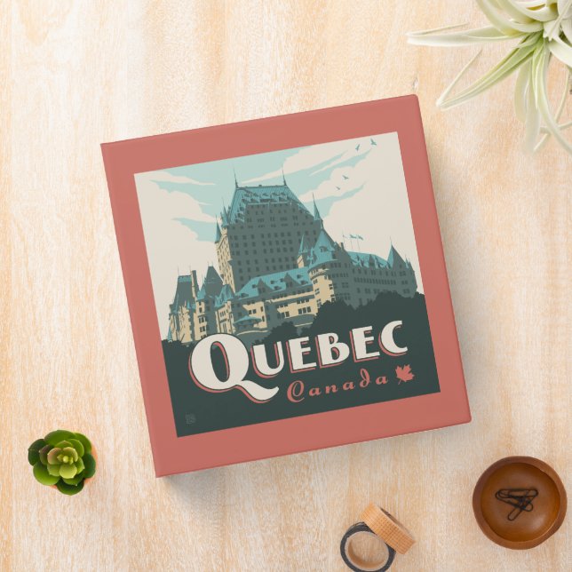 Quebec Canada | Château Frontenac Binder (In Situ)