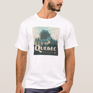Quebec Canada   Château Frontenac T-Shirt