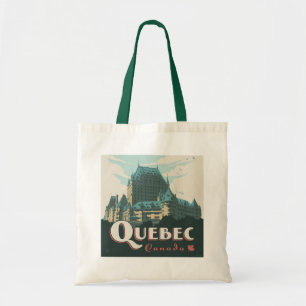 Quebec Canada Château Frontenac Tote Bag