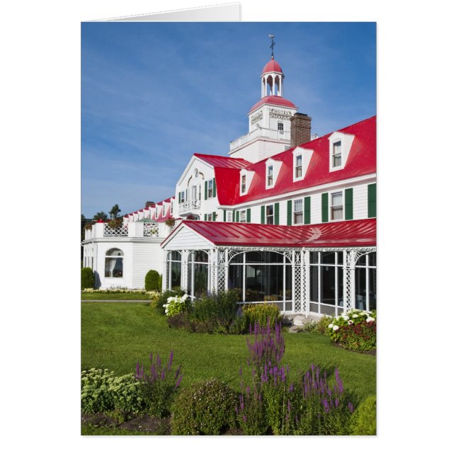 Quebec, Canada. Historic Hotel Tadoussac, 2 (Front)