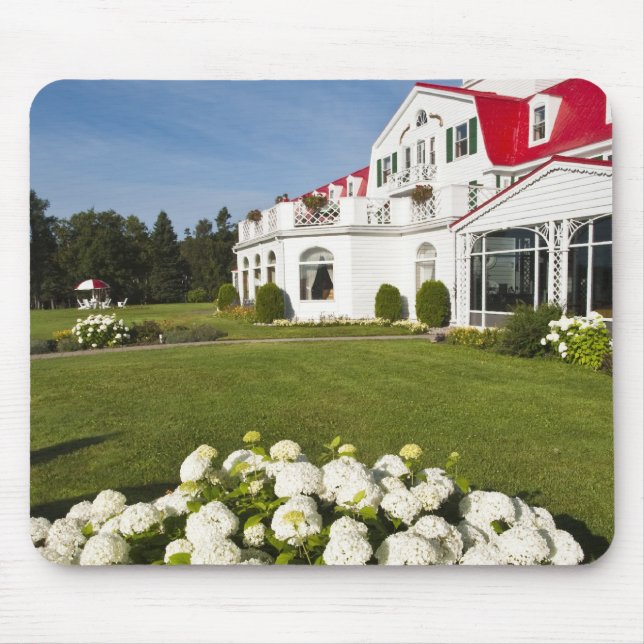 Quebec, Canada. Historic Hotel Tadoussac, 3 Mouse Pad (Front)