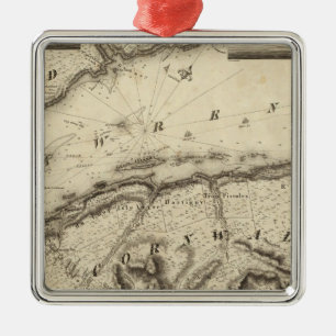 Quebec, Canada Metal Ornament