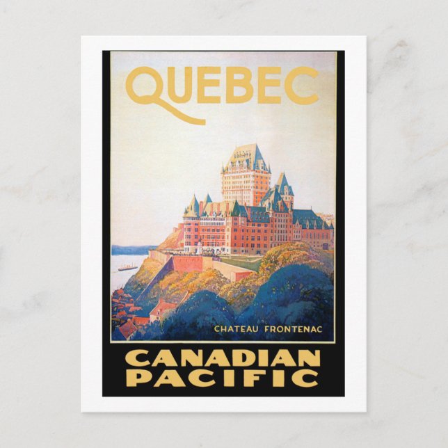 Quebec - Canada Postcard (Front)