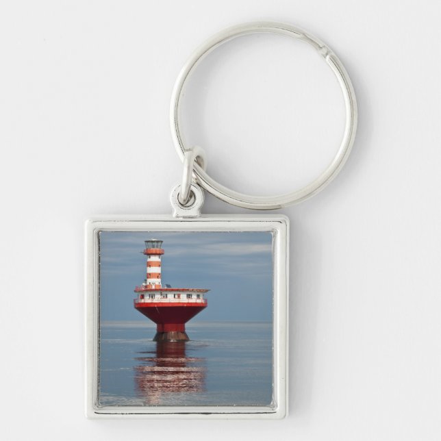 Quebec, Canada. Tadoussac. Keychain (Front)