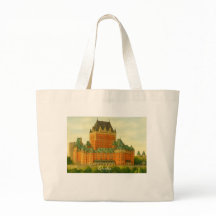 Quebec Canada Vintage Watercolor Travel