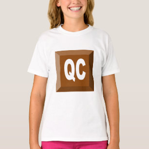 QUEBEC CHOCOLAT white jersey T-shirt